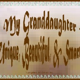 GRANDDAUGHTER eGreeting Card