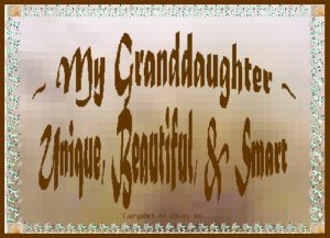 GRANDDAUGHTER eGreeting Card
