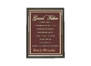 GRANDFATHER eGreeting Poster Frame
