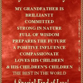 GRANDFATHER eGreeting Poster