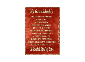GRANDFATHER eGreeting Poster Email