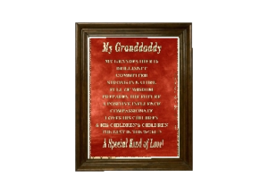 GRANDFATHER eGreeting Poster Frame