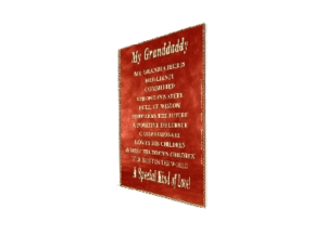 GRANDFATHER eGreeting Poster Print