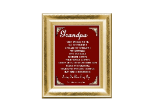 GRANDFATHER eGreeting Poster Frame