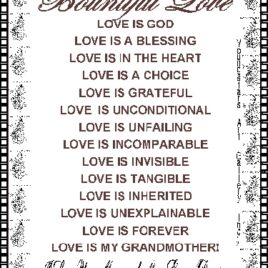 GRANDMOTHER eGreeting Poster