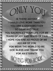 GRANDMOTHER eGreeting Poster