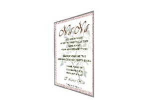 GRANDMOTHER eGreeting Poster Print
