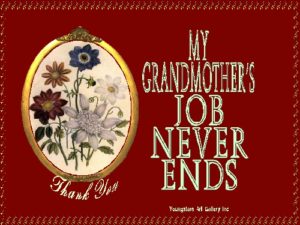 GRANDMOTHER eGreeting Poster