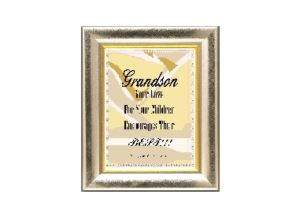 GRANDSON eGreeting Poster Frame