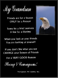 GRANDSON eGreeting Poster