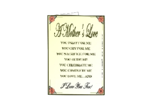 MOTHER eGreeting Poster Print