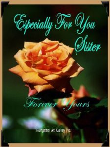 SISTER eGreeting Poster