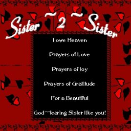 SISTER eGreeting Poster