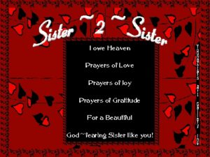 SISTER eGreeting Poster