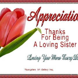 SISTER eGreeting Card
