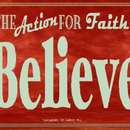 BELIEVE eGreeting Poster