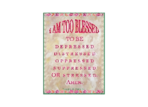 BLESSED eGreeting Poster Email