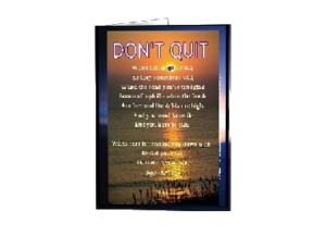 DQUIT eGreeting Poster Print