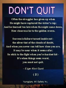 DQUIT3 eGreeting Poster