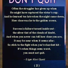 DQUIT3 eGreeting Poster