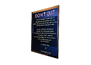 DQUIT3 eGreeting Poster Print