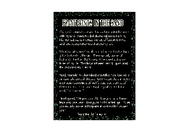FOOTPRINTS eGreeting Poster Email