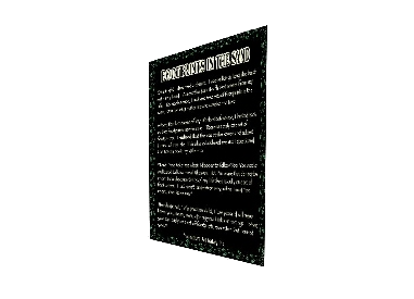 FOOTPRINTS eGreeting Poster Print