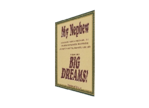 NEPHEW eGreeting Poster Print