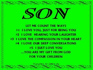 SON eGreeting Poster