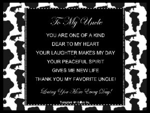 UNCLE eGreeting Poster