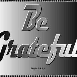GRATEFUL eGreeting Poster