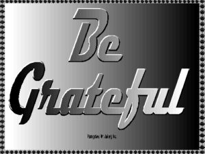 GRATEFUL eGreeting Poster