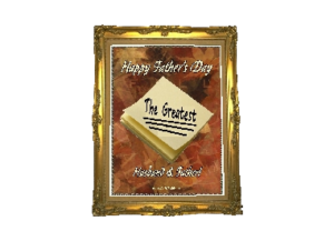HUSBAND eGreeting Poster Frame