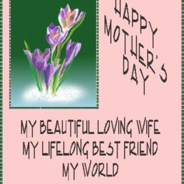 WIFE eGreeting Poster
