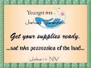 JOSHUA XIX eGreeting Poster