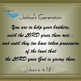 JOSHUA XXI eGreeting Poster
