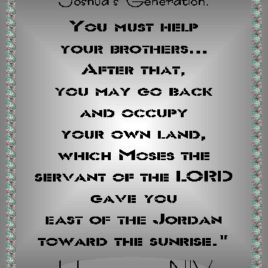 JOSHUA XXII eGreeting Poster
