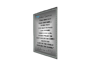JOSHUA XXII eGreeting Poster Print