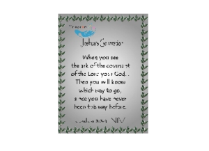 JOSHUA XXVII eGreeting Poster Email