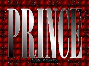 PRINCE eGreeting Poster