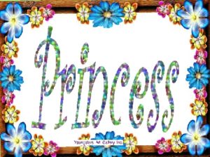 PRINCESS eGreeting Poster