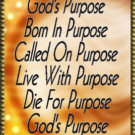 PURPOSE eGreeting Poster