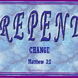 REPENT eGreeting Poster