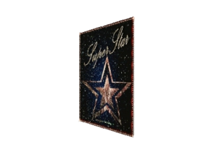SuperSTAR eGreeting Poster Print