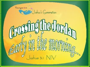 JOSHUA XXXII eGreeting Poster