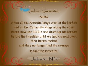 JOSHUA XXXV eGreeting Poster