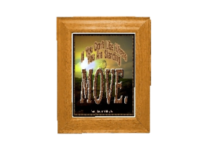 MOVE eGreeting Poster Frame