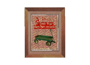 RATTLES eGreeting Poster Frame