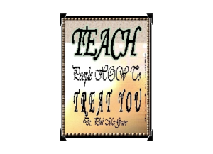 TEACH eGreeting Poster Frame
