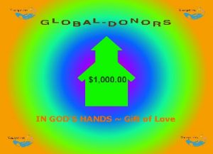 $1,000.00 Global Donation